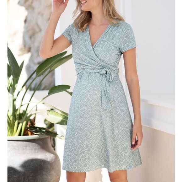 Seraphine Maternity Nursing Dress Pretty Patsy Size XL - Picture 1 of 12